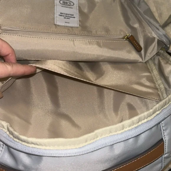 Bric's Silver/Gray X-Travel City Travel Backpack - Picture 8 of 9